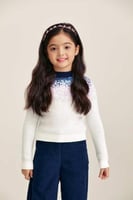 كنزة بنقوش متدرجة