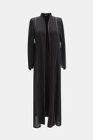 عباية بتفاصيل جلد