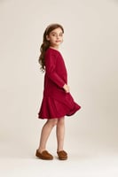 فستان شامواة بقصة كلوش