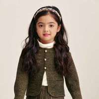 جاكيت لامع بأزرار