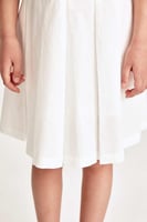 تنورة ميدي بكسرات