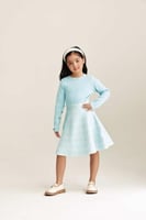 فستان بنقوش هندسية