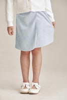 تنورة شامواة مزينة بعقدة