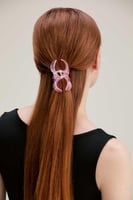 مشبك شعر شكل وردة