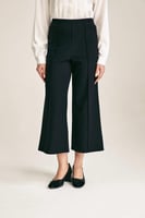 بنطلون ميدي بخصر مطاطي