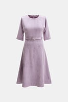 فستان شامواة بحزام