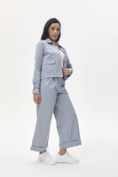 بنطلون بخصر مرتفع