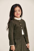 جاكيت لامع بأزرار