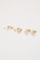 طقم حلق مرصع بالكريستال