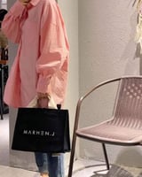 ‎ شنطة نسائية من القماش بلون أسود | MLH037F0203