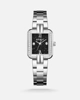 ‎ ساعة نسائية إمزوري بسير ستيل باللون الفضي