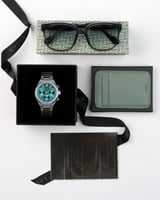 هدايا رجالية زايروس مميزة ساعة ونظارة ومحفظة