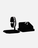 ‎ طقم نسائي كلاسيك بلون فضي