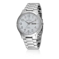 ساعة رجالية ستيل باللون الفضي