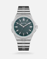 ‎ ساعة رجالية ستيل باللون الفضي | LAS076M110811