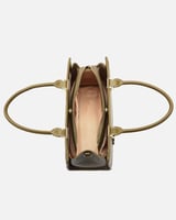 شنطه نسائية آن بتصميم كلاسيكي بلون زيتي