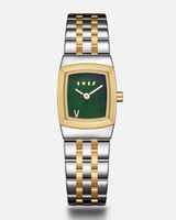 ‎ ساعة نسائية آن ستيل باللون الذهبي و الفضي