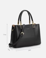 ‎ شنطة نسائية باللون الأسود