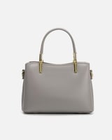 ‎ شنطة نسائية الفي اند كو من الجلد باللون الرمادي