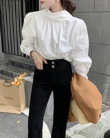 ‎ بنطلون جينز نسائي الفي اند كو بلون أسود