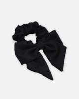 ربطة مطاطية للشعر بلون أسود