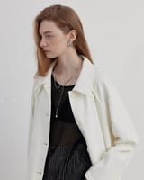 ‎ كوت نسائي الفي اند كو باللون الأبيض