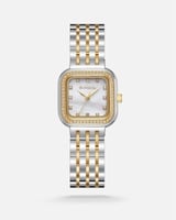 ساعة نسائية ستيل ذهبي وفضي الفي اند كو