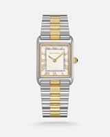 ساعة نسائية ستيل أنيقة بلون ذهبي وفضي الفي اند كو