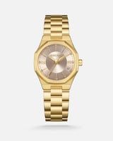 ‎ ساعة نسائية ستيل باللون الذهبي