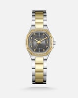 ‎ ساعة نسائيه إلڤي ستيل بلون فضي وذهبي | LOS052L06...