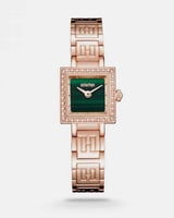 ‎ ساعة نسائية ستيل بلون الروز قولد