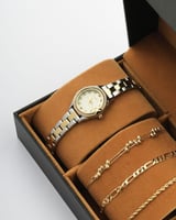 هدية نسائية الفي اند كو ساعة واساور بتصميم مميز