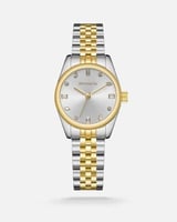 ساعة نسائية الفي اند كو بسير ستيل ذهبي وفضي