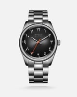 ‎ ساعة رجالية ستيل بلون رمادي