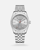 ساعة رجالية لافيتور كلاسيك بلون فضي