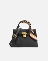 شنطة نسائية الفي اند كو بتصميم عصري بلون أسود