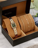 ‎ طقم هدايا نسائي إلڤي بتصميم كلاسيك | SLAS049L060...