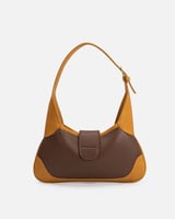 ‎ شنطة نسائية إمزوري بلون بني