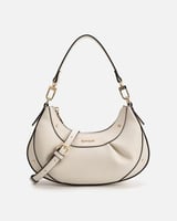 شنطة نسائية الفي اند كو من الجلد بلون أبيض