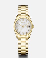 ‎ ساعة اصاله النسائيه باللون الذهبي | NAS029L01030...