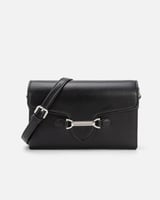 ‎ شنطة نسائية إمزوري جلد بلون أسود