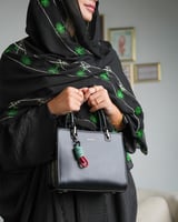 ‎ شنطة نسائية كلاسيك بلون أزرق