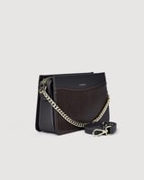 ‎ شنطة نسائية الفي اند كو من الجلد باللون الرمادي