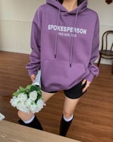 ‎ هودي نسائي الفي اند كو بتصميم مميز بلون أرجواني