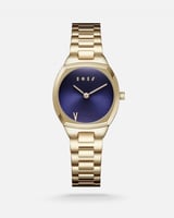 ‎ ساعة نسائية آن ستيل باللون الذهبي