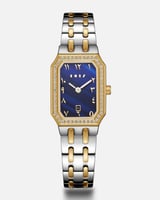 ‎ ساعة نسائية ستيل باللون الذهبي و الفضي