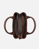 شنطة نسائية الفي اند كو من الجلد بلون بني