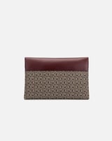 ‎ شنطة نسائية من الجلد باللون العودي