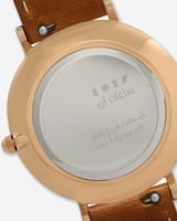 ‎ ساعة نسائية آن بسير جلد