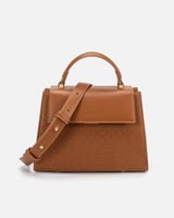 شنطة نسائية آن عصريه باللون البني